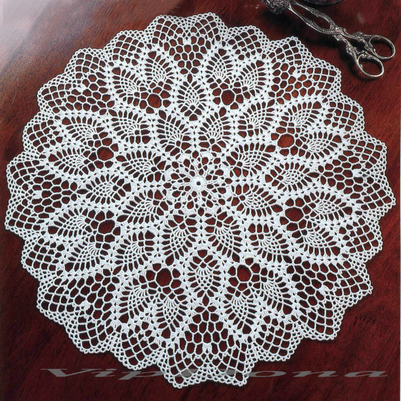 Lace Crochet DOILY 0025