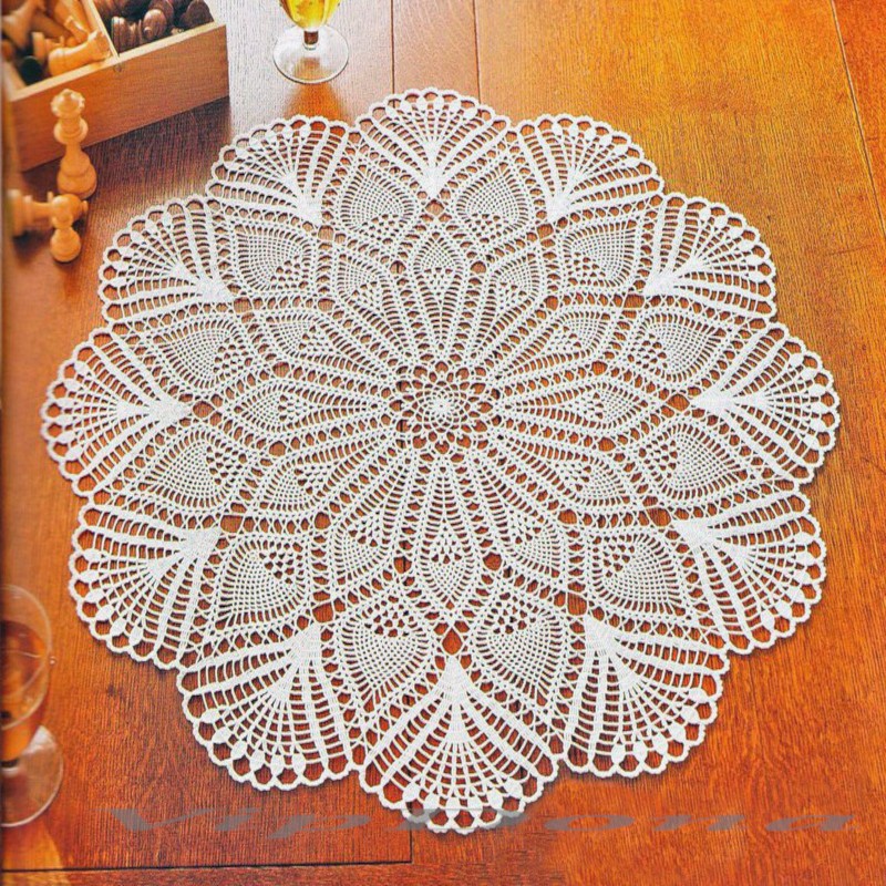 Lace Crochet DOILY 0035