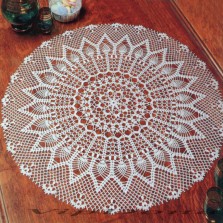 Lace Crochet DOILY 0040