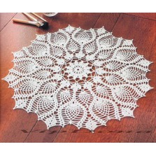 Lace Crochet DOILY 0052